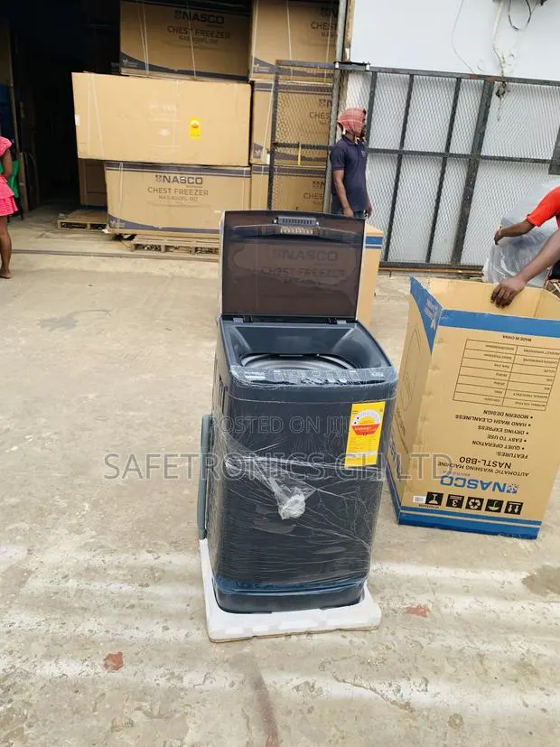 Lastest Nasco 8KG Top Load Fully Automatic Washing Machine (NASTL-B80) · Photo 1
