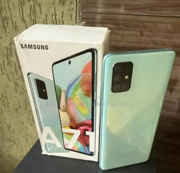 New Samsung Galaxy A71 128 GB Black · Photo 1