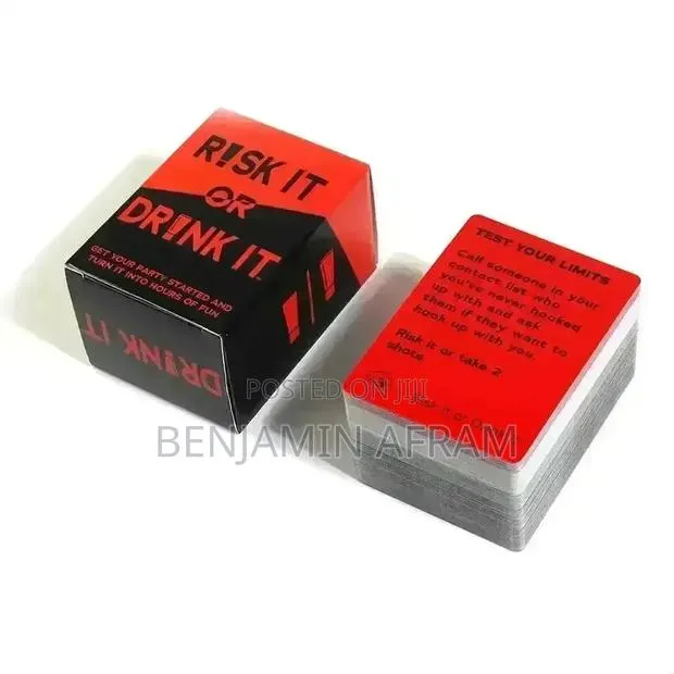 Risk It or Drink It Party Card Game · Photo 1