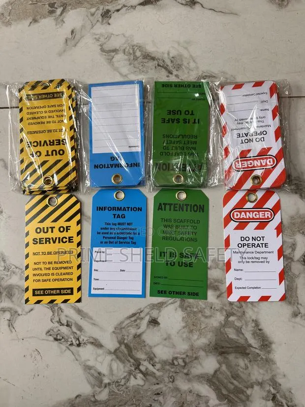 Industrial Safety Tags / Equipment Inspection and Warning Tags · Photo 1