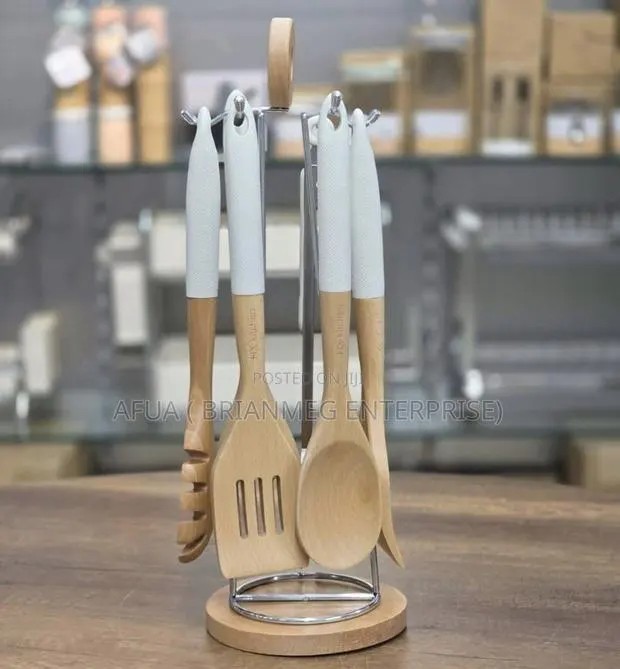 Wooden and Silicone Ladles Set · Photo 1