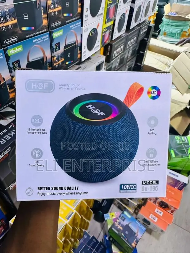 H at F GU-196 Portable Wireless Bluetooth Speaker · Photo 1