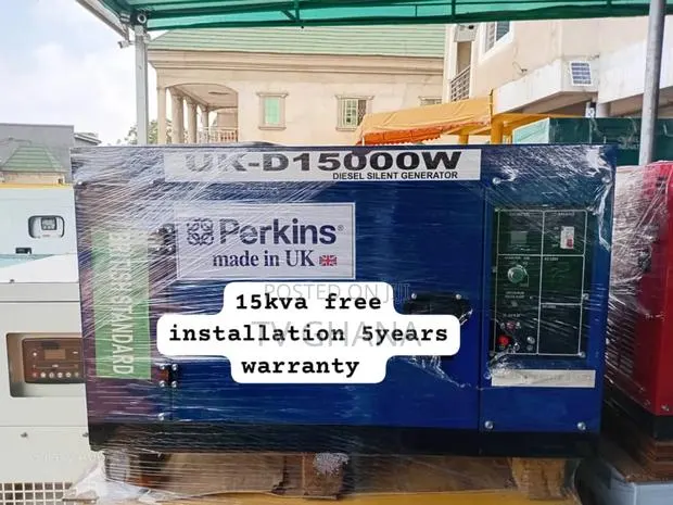 **Uk Perkins 15kva Genset – Strong Performance, Low Fuel · Photo 1
