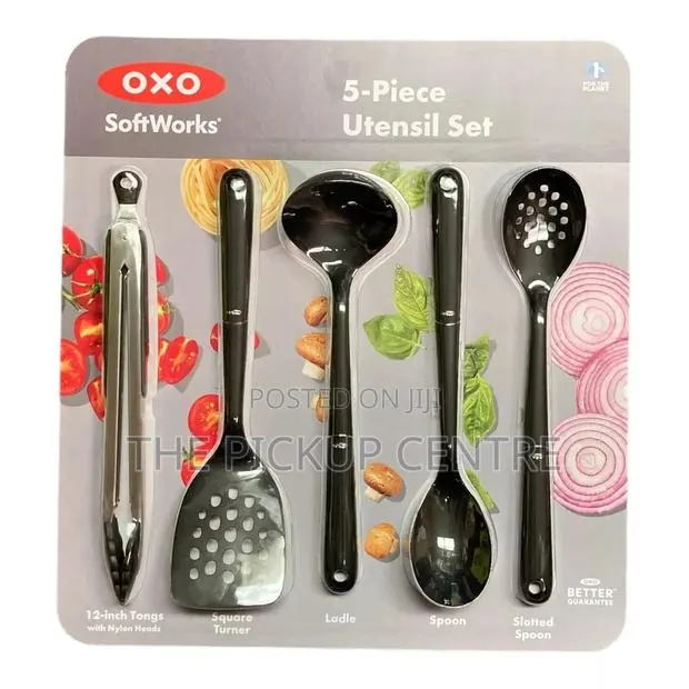 Oxo 5-Piece Kitchen Utensil and Tool Set · Photo 1