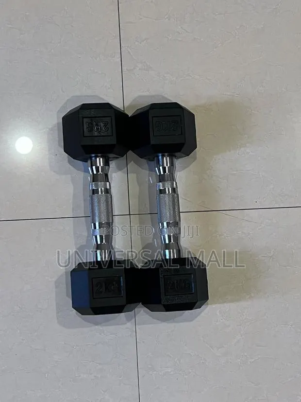 2 Kg Metal Dumbbells (Pair) · Photo 1
