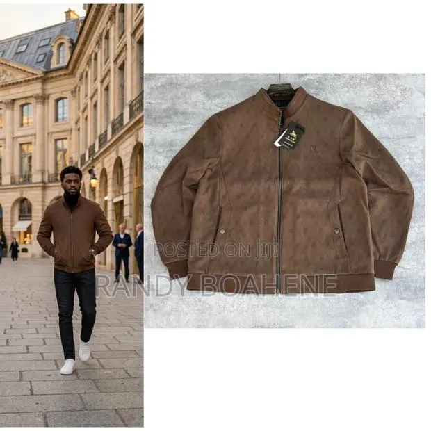 Boulevard Suede Monogram Bomber · Photo 1
