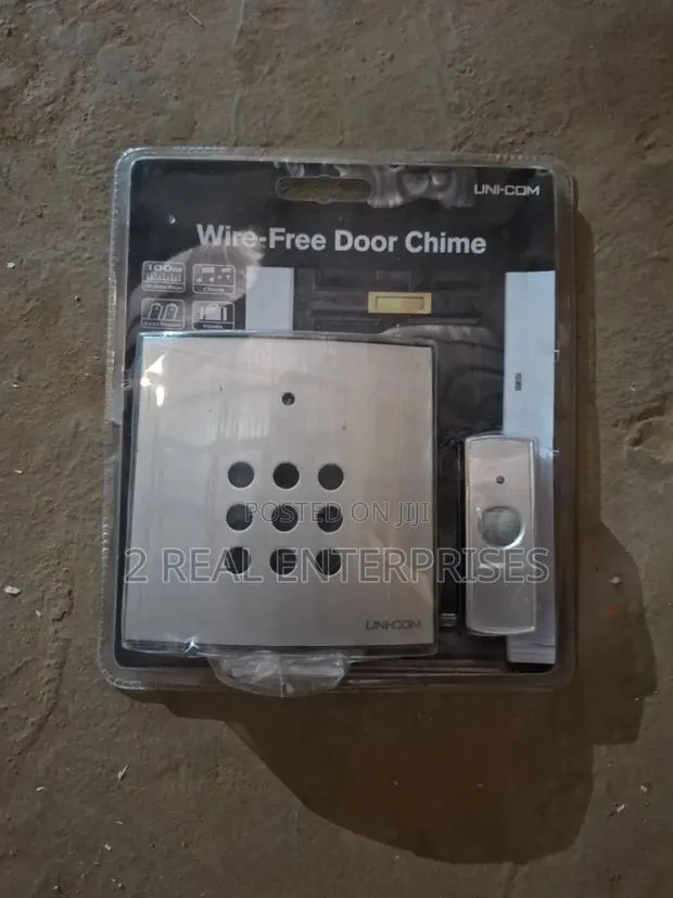 Uni-Com Wire-Free Door Chime Set · Photo 1