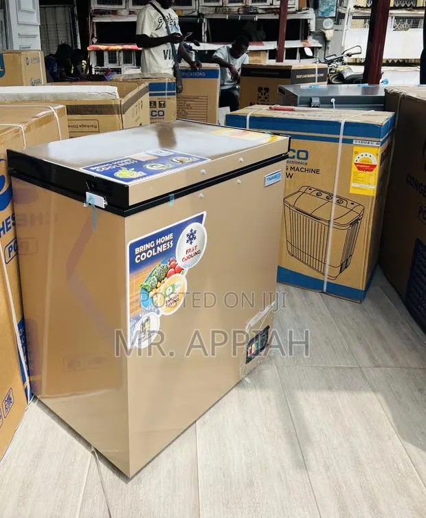 Smart Cooling Nasco Nas200fl Single Door Chest Freezer(Gold) · Photo 1