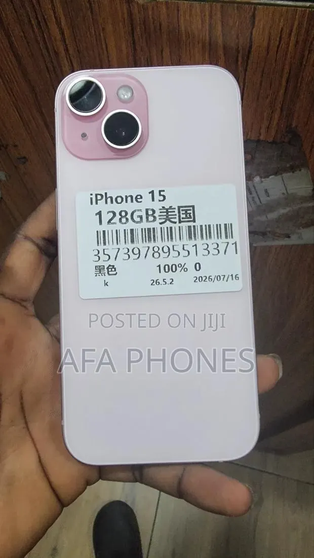 Apple iPhone 15 128 GB Pink · Photo 1