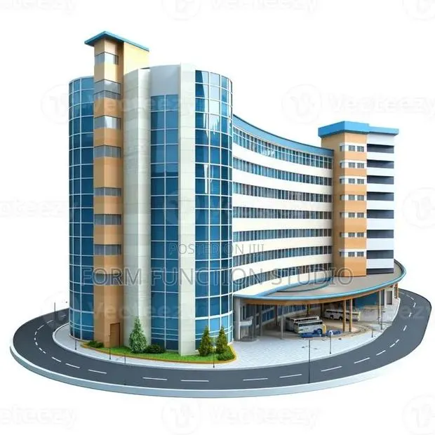Hospital Building Plan 12 · Photo 1
