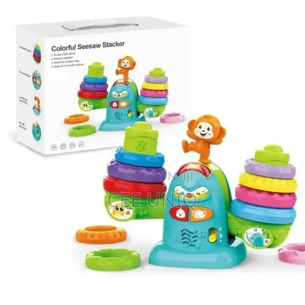 Colourful Seasaw Stacker · Photo 1