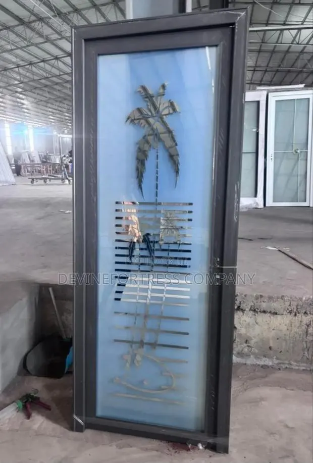 Quality as Coconut Beautiful Glass Door for All Buildings ( Strong)) · Photo 1