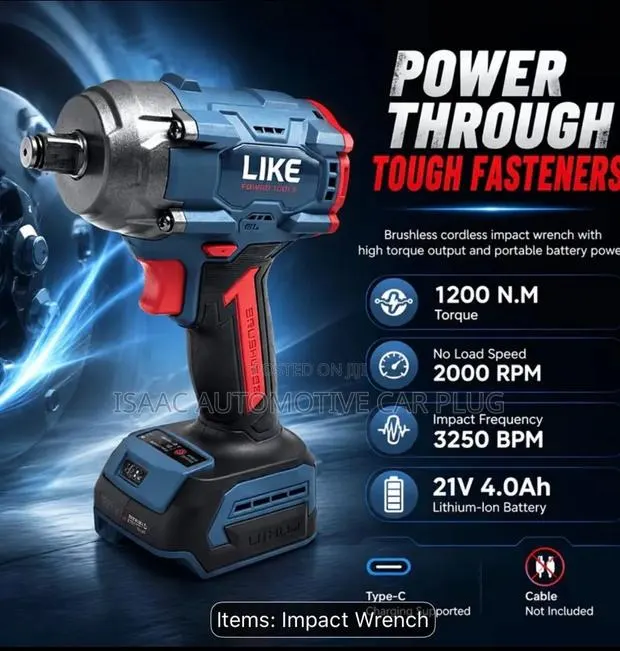 Brushless Impact Wrench · Photo 1