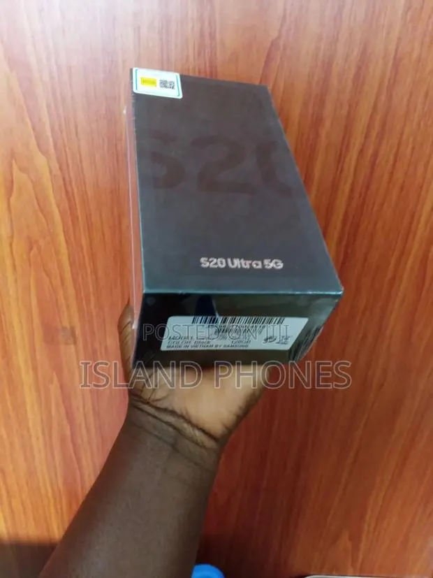 New Samsung Galaxy S20 Ultra 128 GB Black · Photo 1