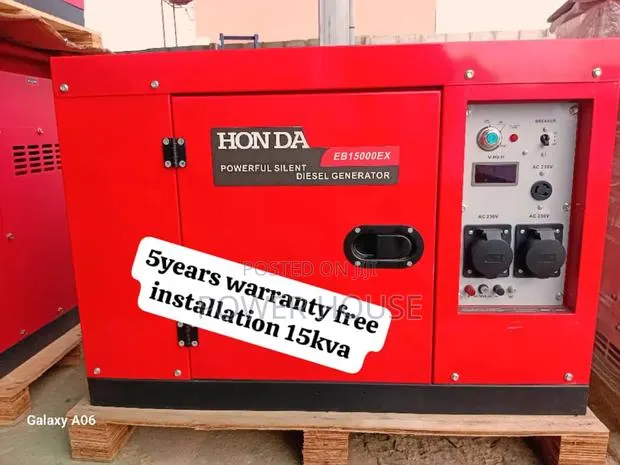 Zone Crystal Nest Honda Diesel 15kva 16500watts 15kva 16500w · Photo 1