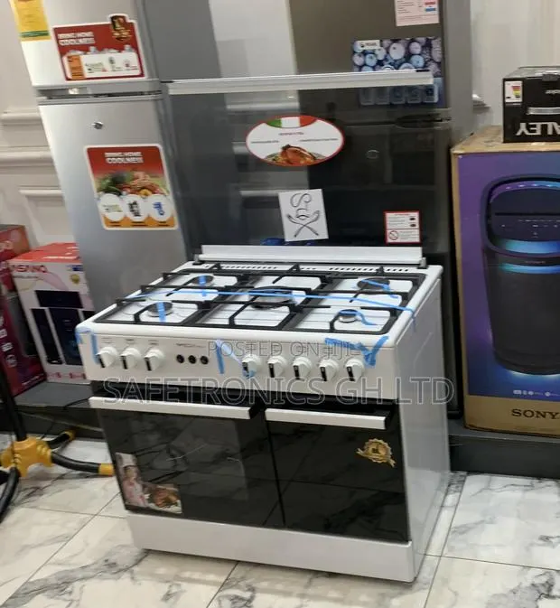 High Exclusive Midea 5 Burner Gas Cooker With Oven · Photo 1
