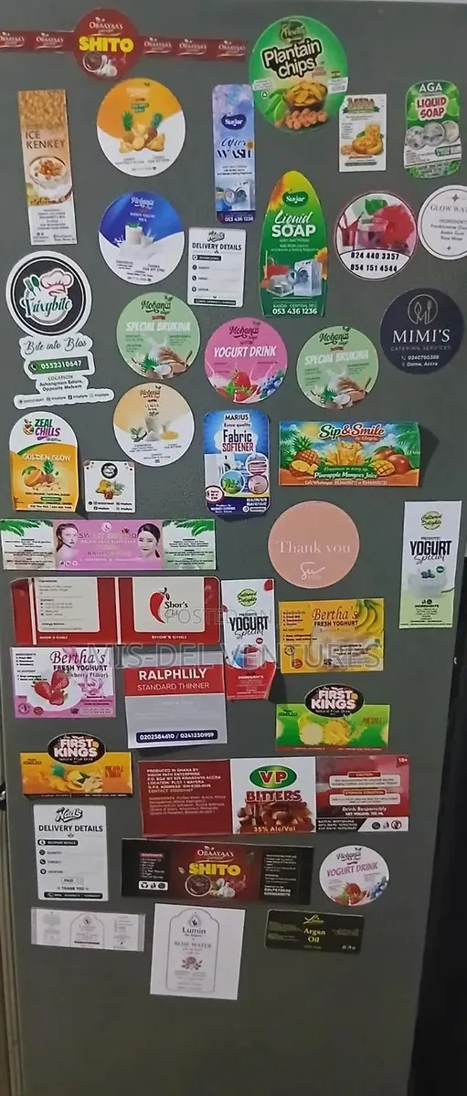 Sticker Labels Print and Cut · Photo 1