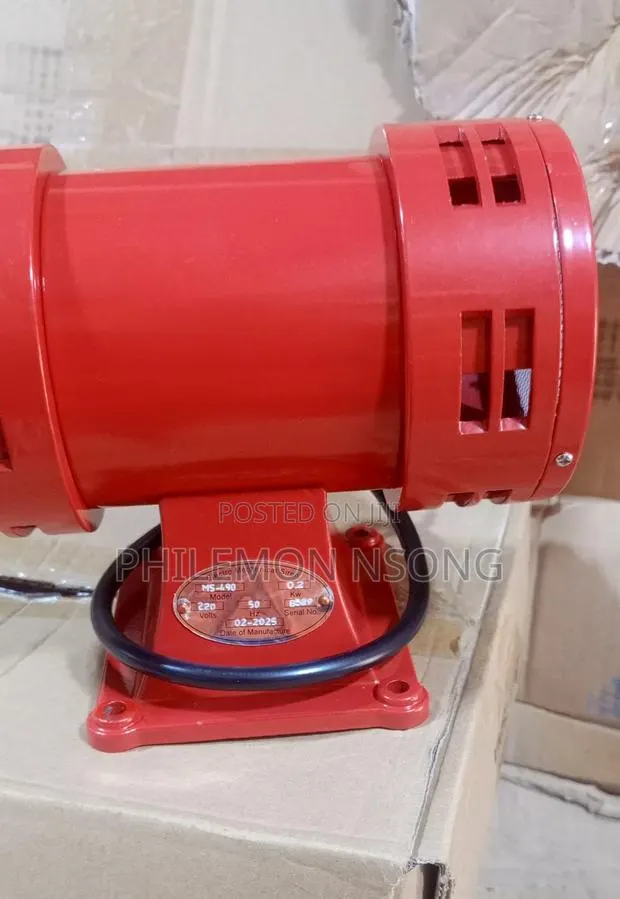 Motor - Driven Siren Ms-490 · Photo 1