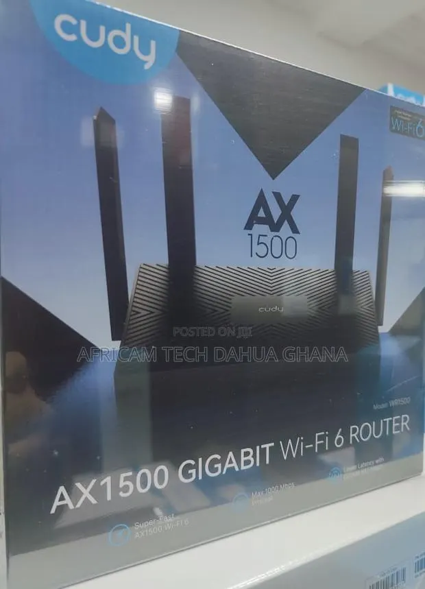 Cudy Ax1500 Gigabit Wi-Fi 6 Router · Photo 1