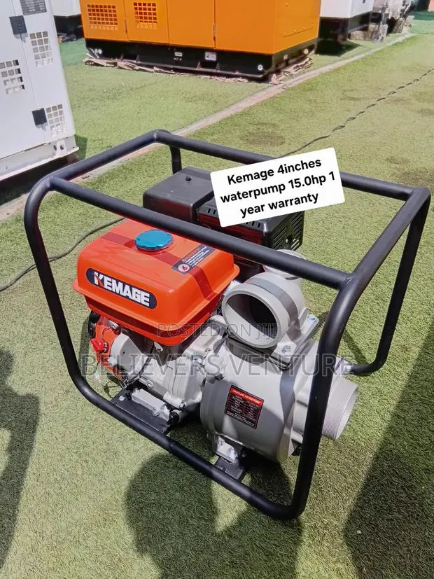 Kemage 15HP 4-Inch Pump – Your Partner for Fast Water Transfer · Photo 1