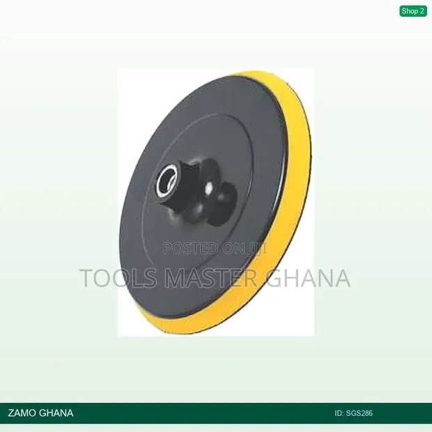 Velcro Sander Pad 180mm - Sgs286 · Photo 1