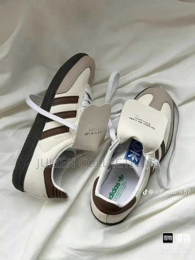 Adidas Samba Og White and Coffee Brown · Photo 1