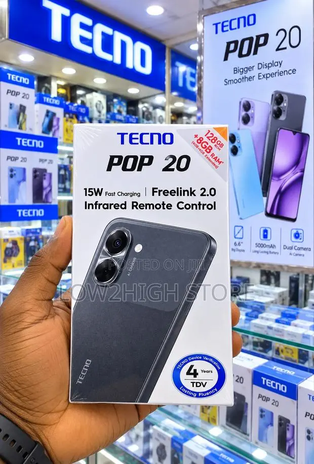 New Tecno Pop 20 128 GB · Photo 1