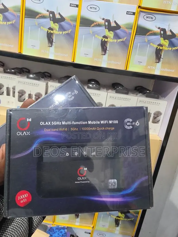 Power Meets Speed: OLAX M100 Multi-Function Pocket Wi-Fi · Photo 1