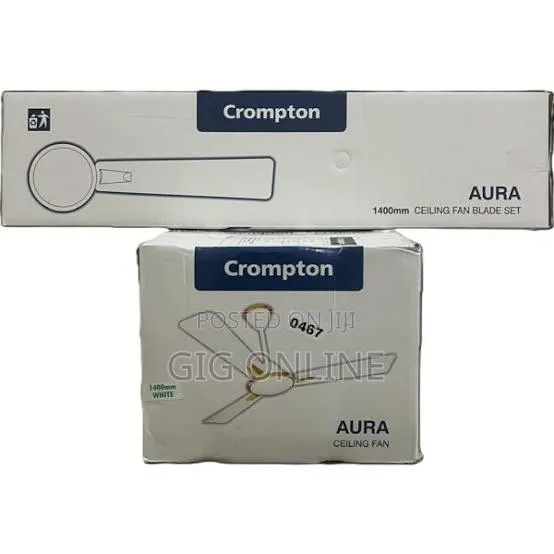 New Crompton Long Blade Ceilling Fan