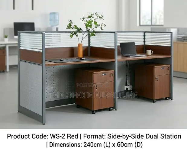 2-Person Office Workstation · Photo 1