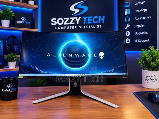 Alienware 120Hz UltraWide Gaming 34 Inch Curved Monitor With WQHD · Photo 1