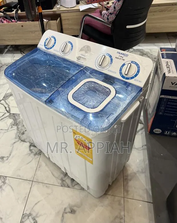 Get Nasco 7kg Spin Dry Electric Washing Machine With Transparent Lid · Photo 1