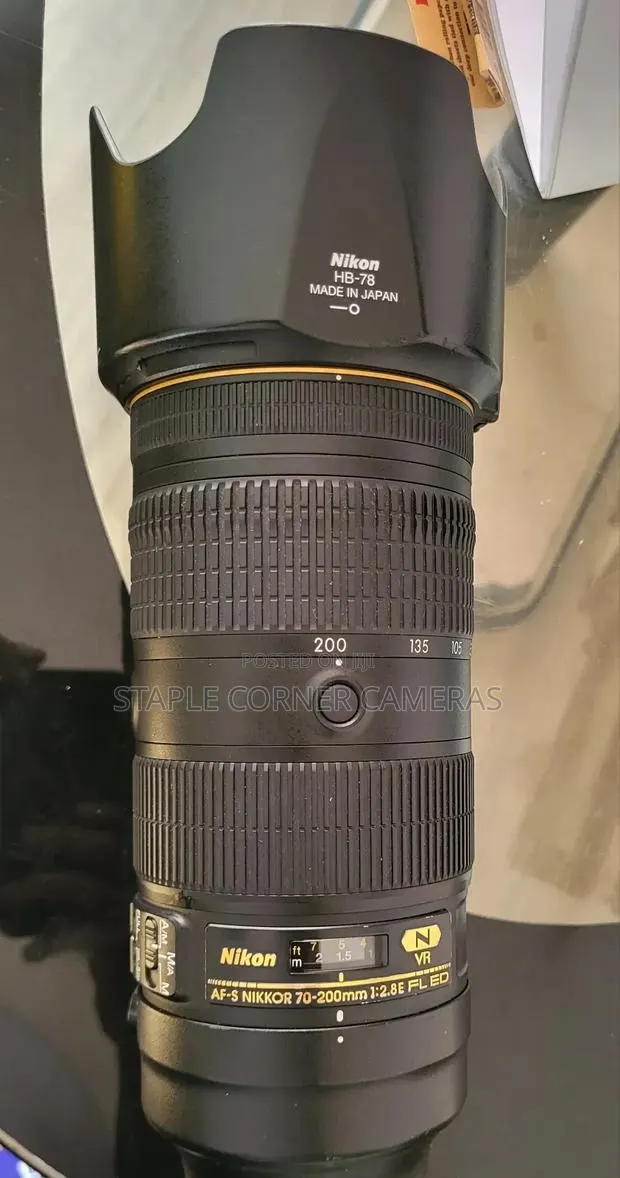 Nikon Af-S 70-200mm F2.8e Fl Ed Telephoto Lens · Photo 1