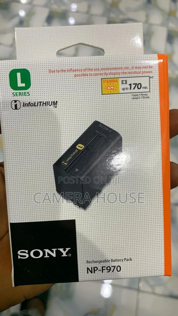 Sony Np-F970 Battery · Photo 1