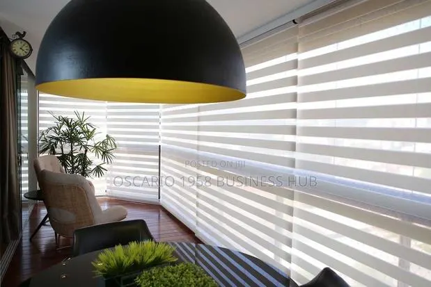 Fortunate Futures Zebra Window Curtains Blind · Photo 1