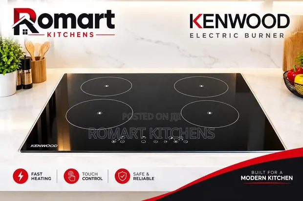 Kenwood 60cm (4 Burner) Inbuilt Ceramic Glass Electric Cooktop. · Photo 1
