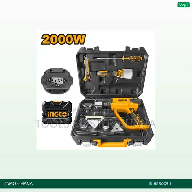 Heat Gun 2000w - Hg200028-1 · Photo 1