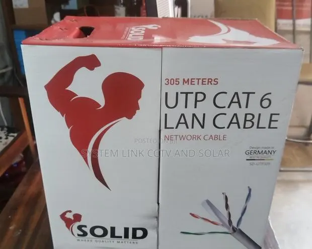 Cat6 305m Network Cable 1000ft Utp Cat 6 Lan Cable · Photo 1
