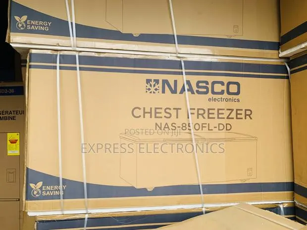 Brand New Chest Freezer Double Door NAS-850fo · Photo 1