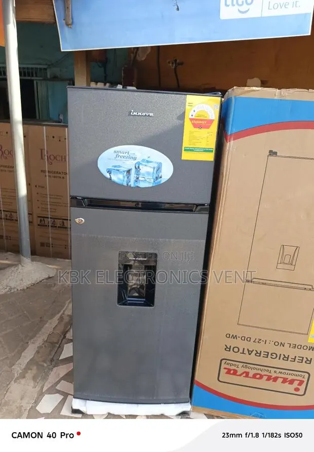 Innova 210liter Double Door Fridge Top Mounted · Photo 1
