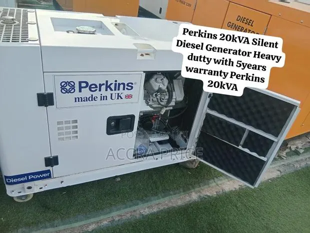 Buy Perkins 20kVA Silent Diesel Generator With 5 Years Warranty · Photo 1