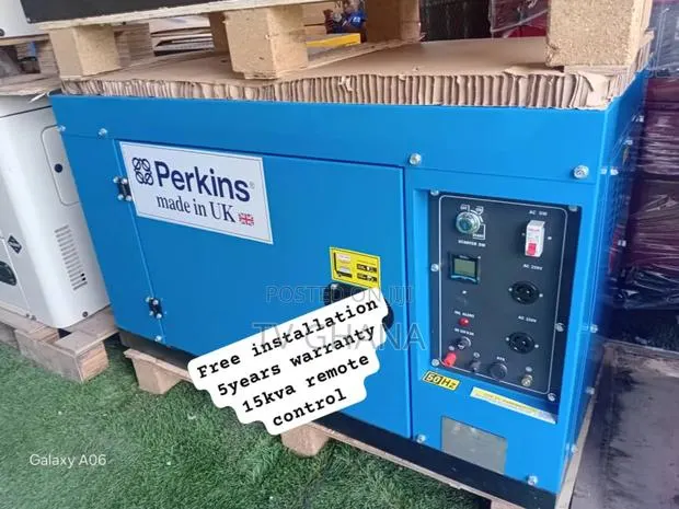 Perkins 15kva Silent Diesel Gen – Remote Control Operation · Photo 1