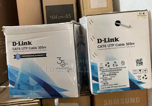 Boost Your Network: D-link Cat6 24awg For High-speed Data. · Photo 1