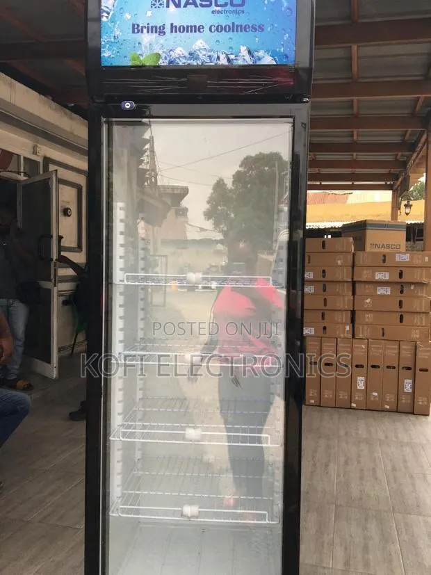 Nasco 358l Glass Door Display Fridge Elegant Practical · Photo 1