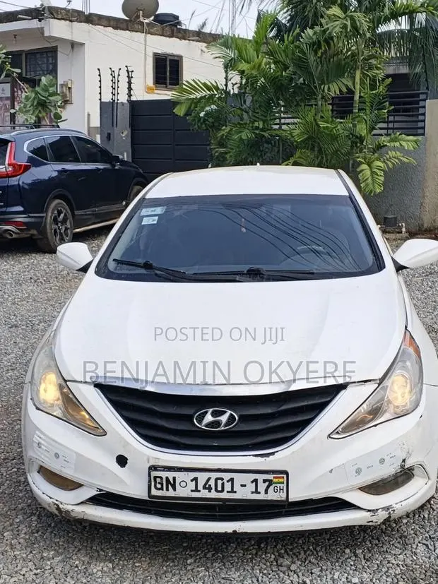 Hyundai Sonata 2013 White · Photo 1