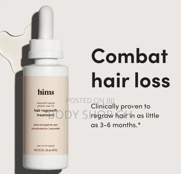 Hims Hair Regrowth Treatment - Topical Minoxidil 5% Solution for Men · Photo 1