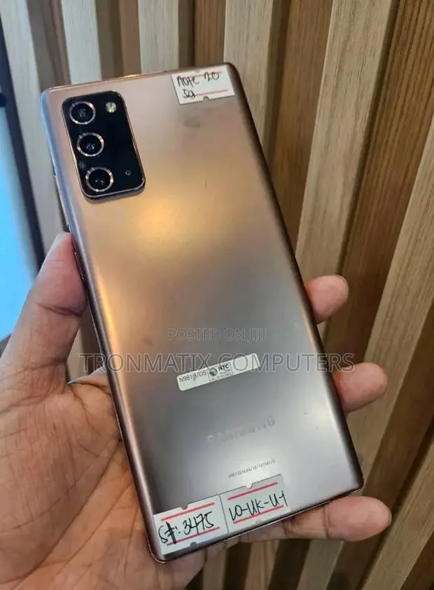 New Samsung Galaxy Note 20 256 GB Gold · Photo 1