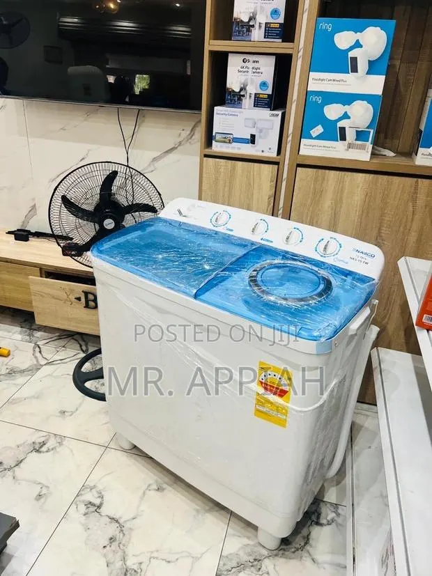 Super Classic Nasco 15kg Twin Top Electric Washing Machine(White) · Photo 1