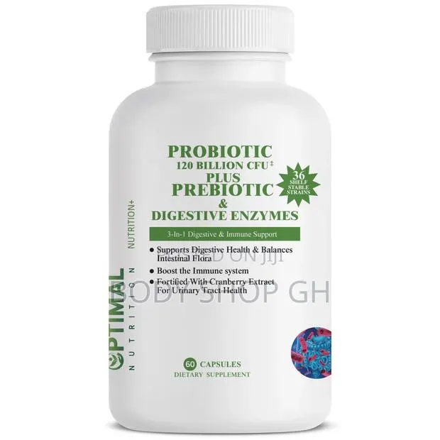 Probiotic + Prebiotic + Digestive Enzyme + Cranberry Extract · Photo 1