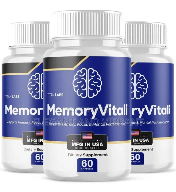 MemoryVitali Nootropic Natural Brain Supplement 4 Memory Vitali 60Caps · Photo 1